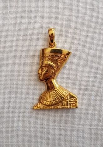 Amulet Wisiorek Izyda złoto