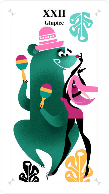 tarot, karta głupiec