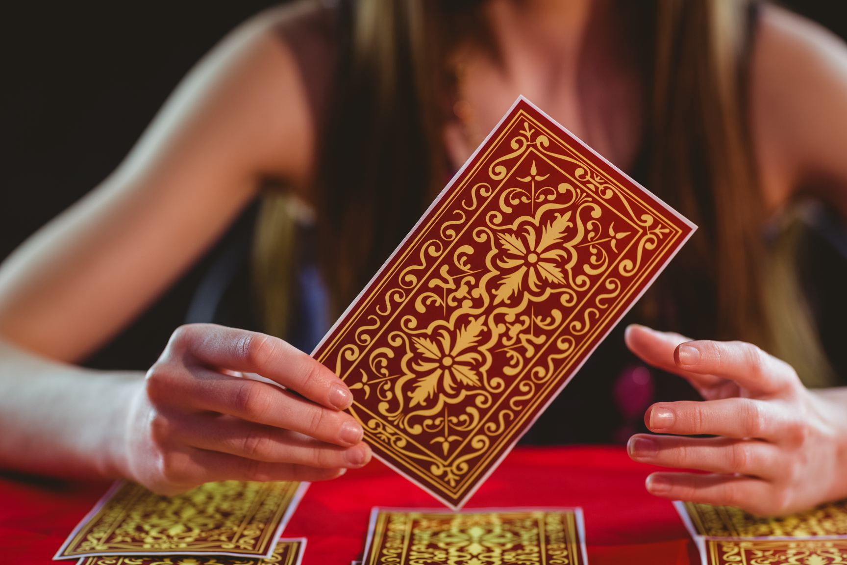 tarot, wróżka